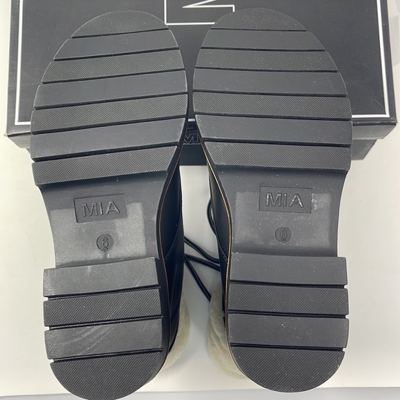 Mia Regis-SH Black Malta Lace-up Boot - Picture 11 of 13